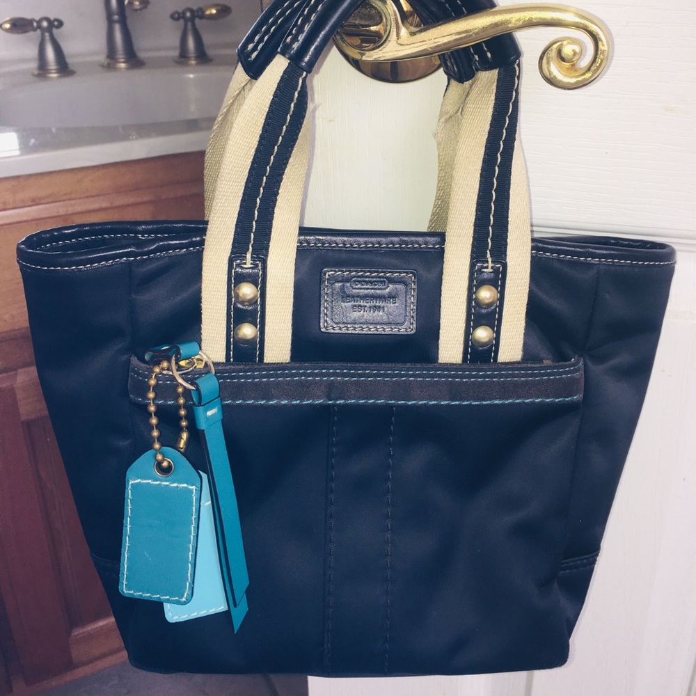 Coach nylon tote